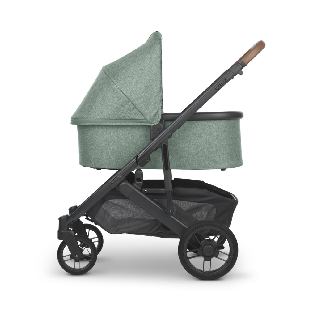 Uppababy CRUZ V2 Pushchair + Carrycot + Cabriofix i-Size + Base Travel System, Gwen