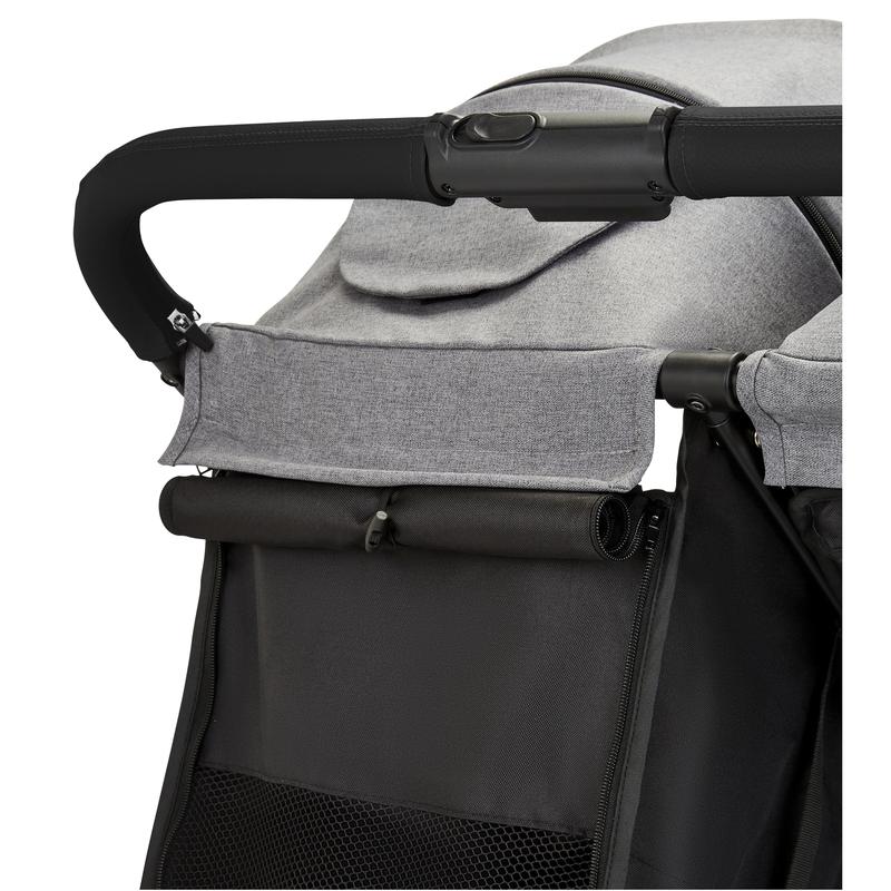 Ickle Bubba Venus Double Stroller, Grey