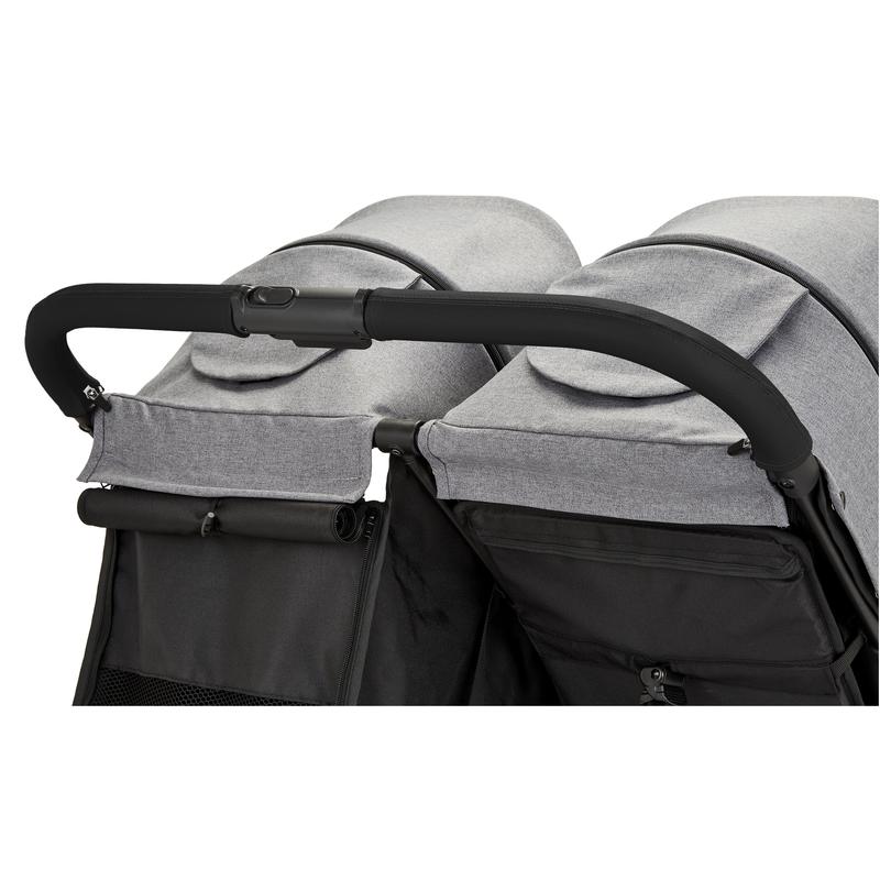 Ickle Bubba Venus Double Stroller, Grey