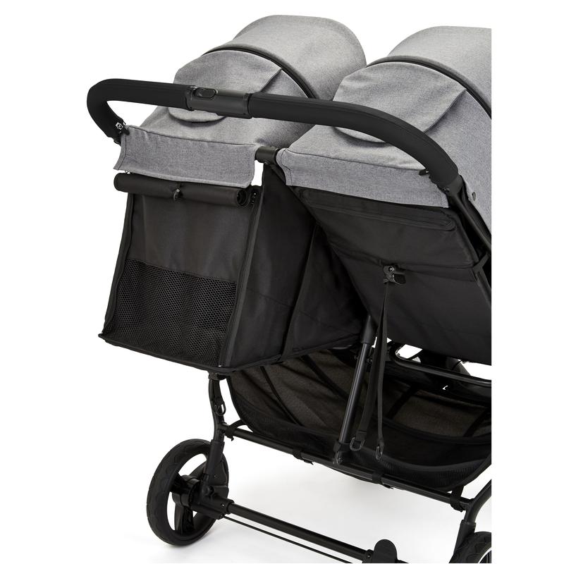 Ickle Bubba Venus Double Stroller, Grey