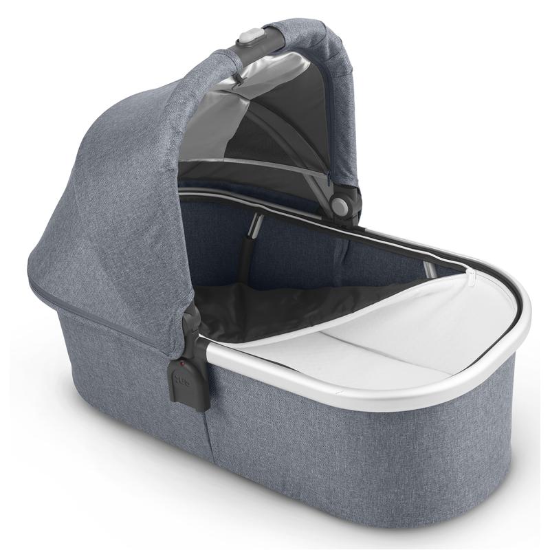 Uppababy CRUZ V2 Pushchair + Carrycot + Pebble 360 + Base Travel System, Gregory Blue