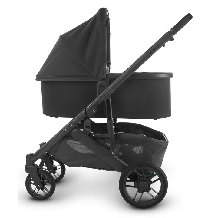 Uppababy CRUZ V2 Pushchair + Carrycot + Cabriofix i-Size + Base Travel System, Jake Black