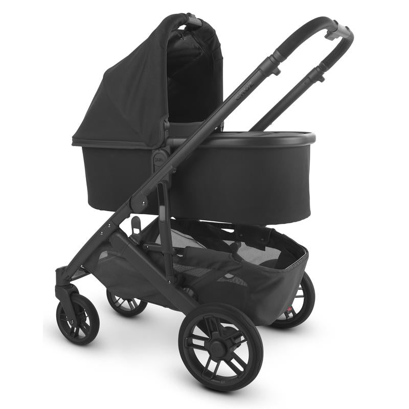 Uppababy CRUZ V2 Pushchair + Carrycot + Cabriofix i-Size + Base Travel System, Jake Black