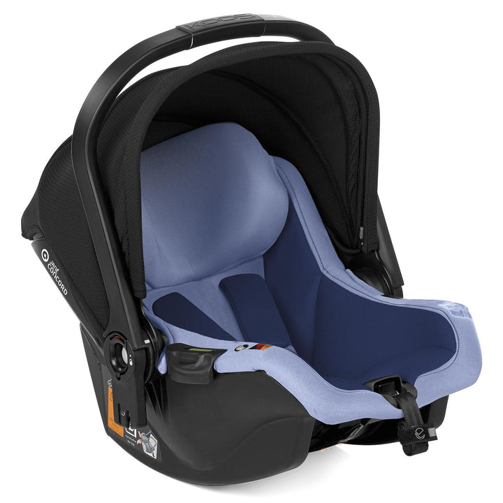 Jane Muum Pro + Micro Pro + Koos iSize R1 - 10 Piece Travel System Bundle, Lazuli Blue