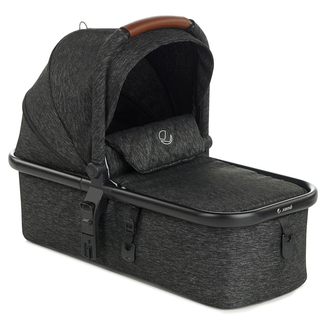 Jane Crosslight + Micro Pro Pram, Cold Black