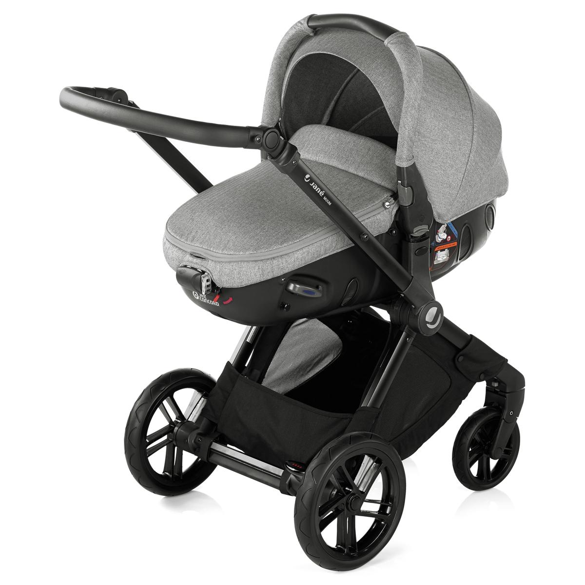 Jane Muum Matrix Light 2 Travel System Dim Grey 2023 Trendy Baby