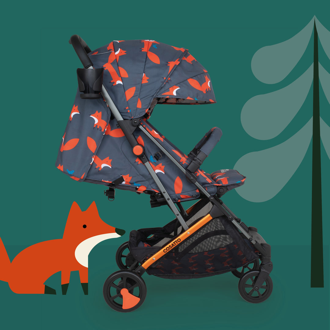 Cosatto Woosh 3 Charcoal Mister Fox Stroller