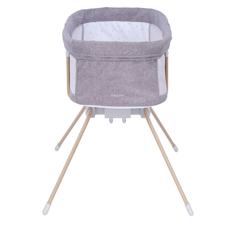 Babymore Air Motion Gliding Crib, Slate