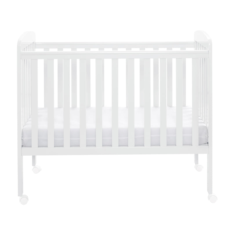 Babymore Space Saver Cot, White