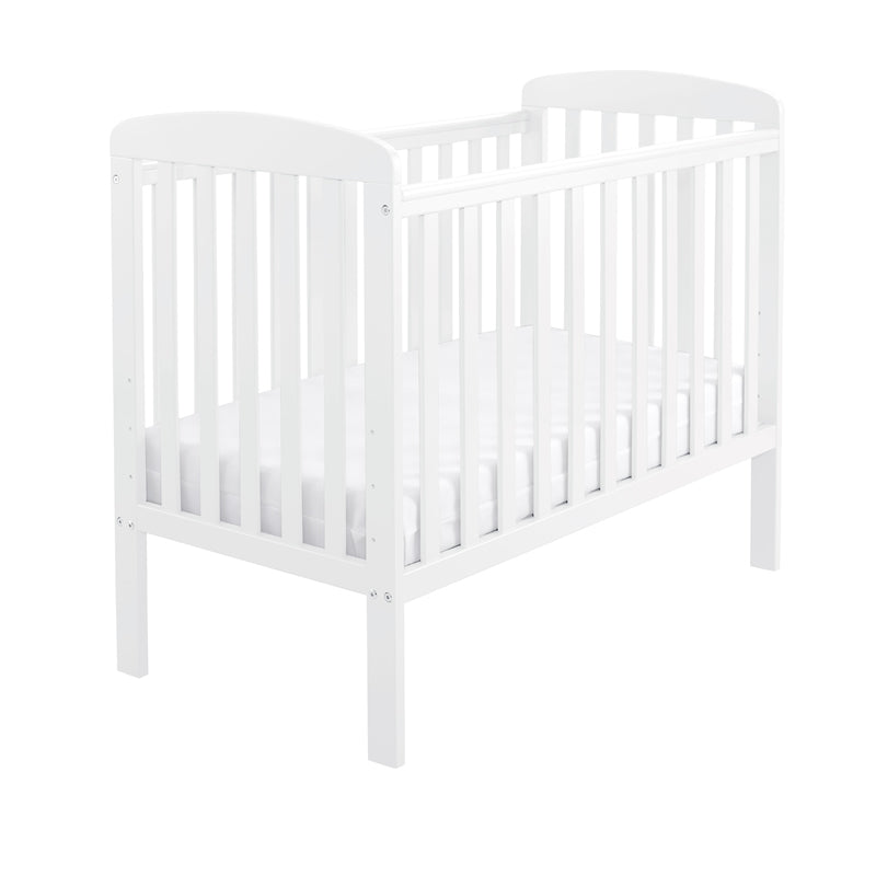 Babymore Space Saver Cot, White