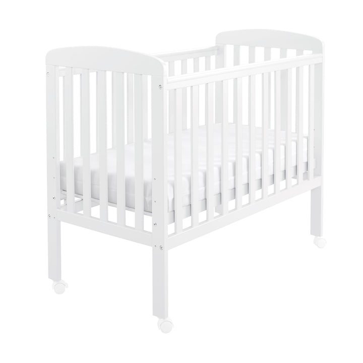 Babymore Space Saver Cot, White