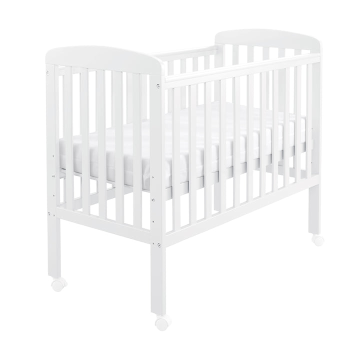 Babymore Space Saver Cot, White