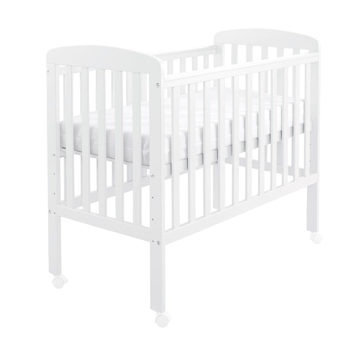 Babymore Space Saver Cot, White