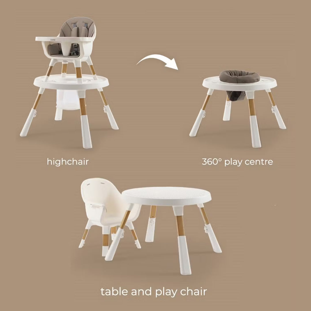 Babystyle Oyster 4 in 1 Highchair, Moon