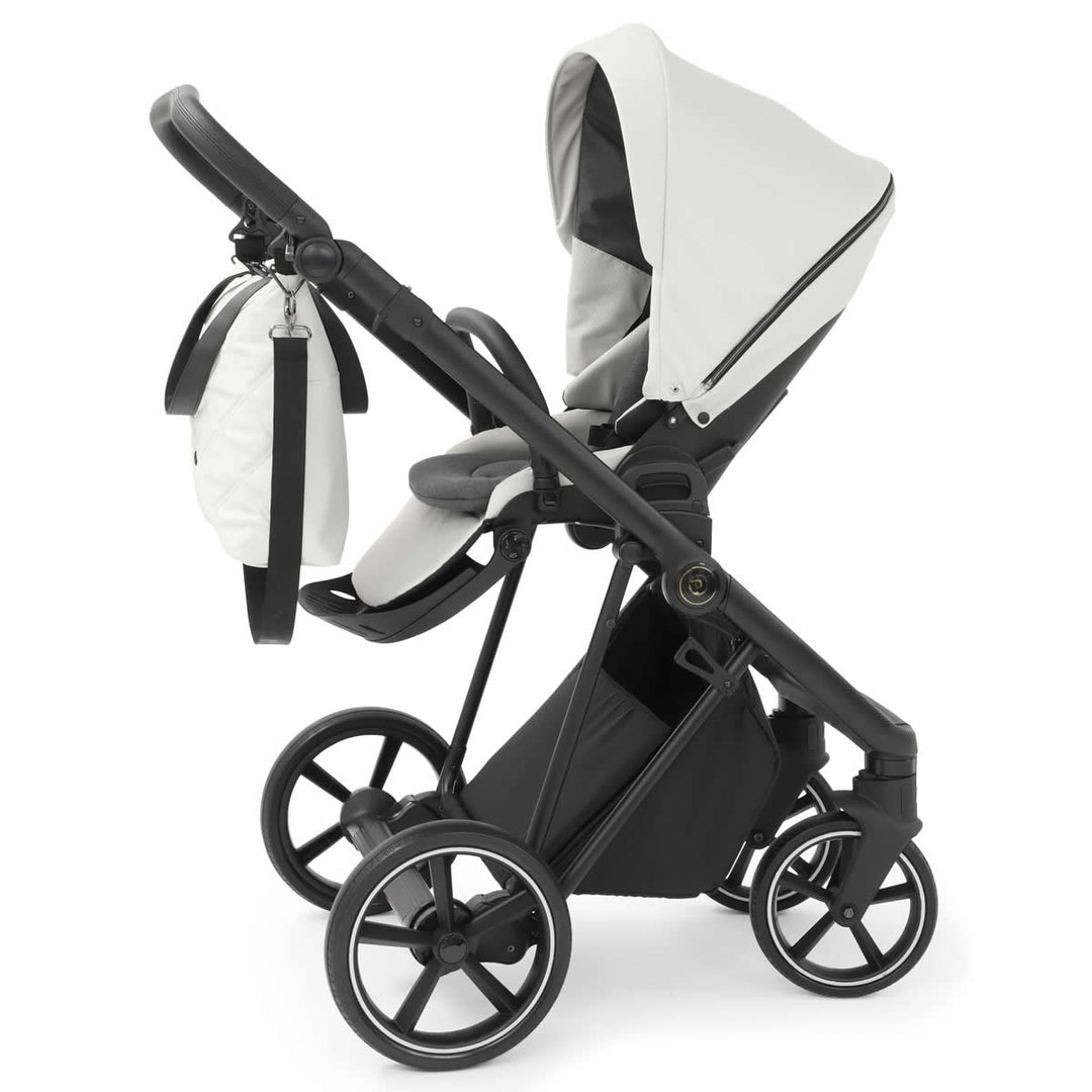 Babystyle Prestige Vogue 2 in 1 Pram, Black/Ivory