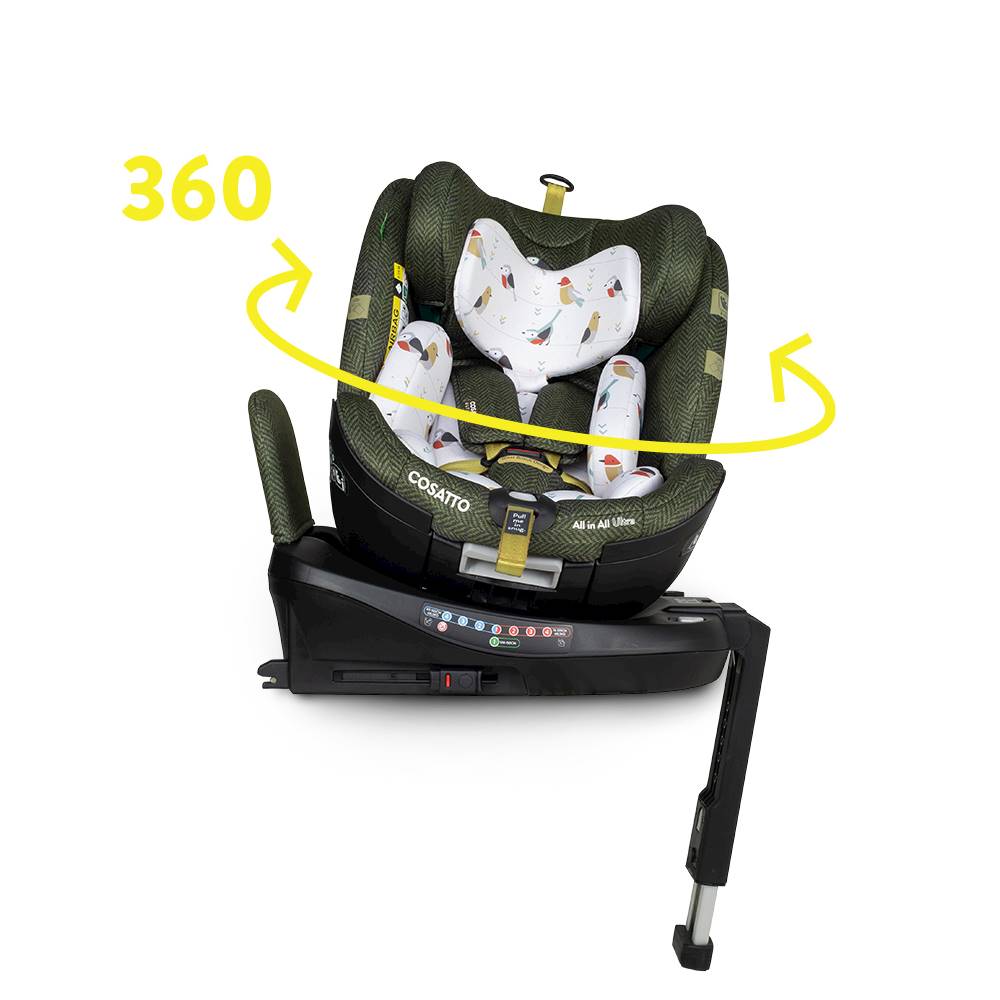 Cosatto All in All Ultra Rotate i-Size Car Seat, Bureau