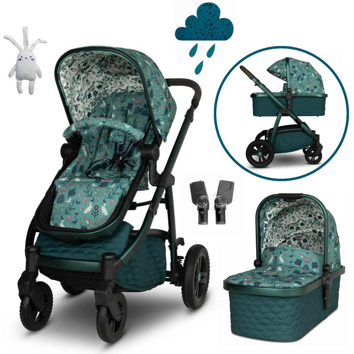 Cosatto Wow 3 Pram and Pushchair, Masquerade