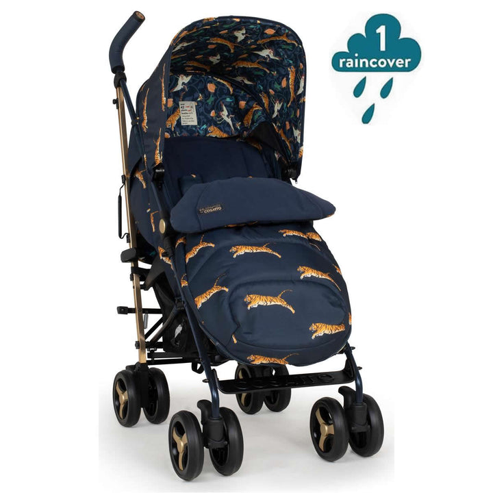 Cosatto Supa 3 Stroller with Bumper Bar, Paloma Faith On the Prowl