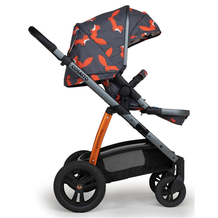 Cosatto Wow 2 Pram and Pushchair, Charcoal Mister Fox