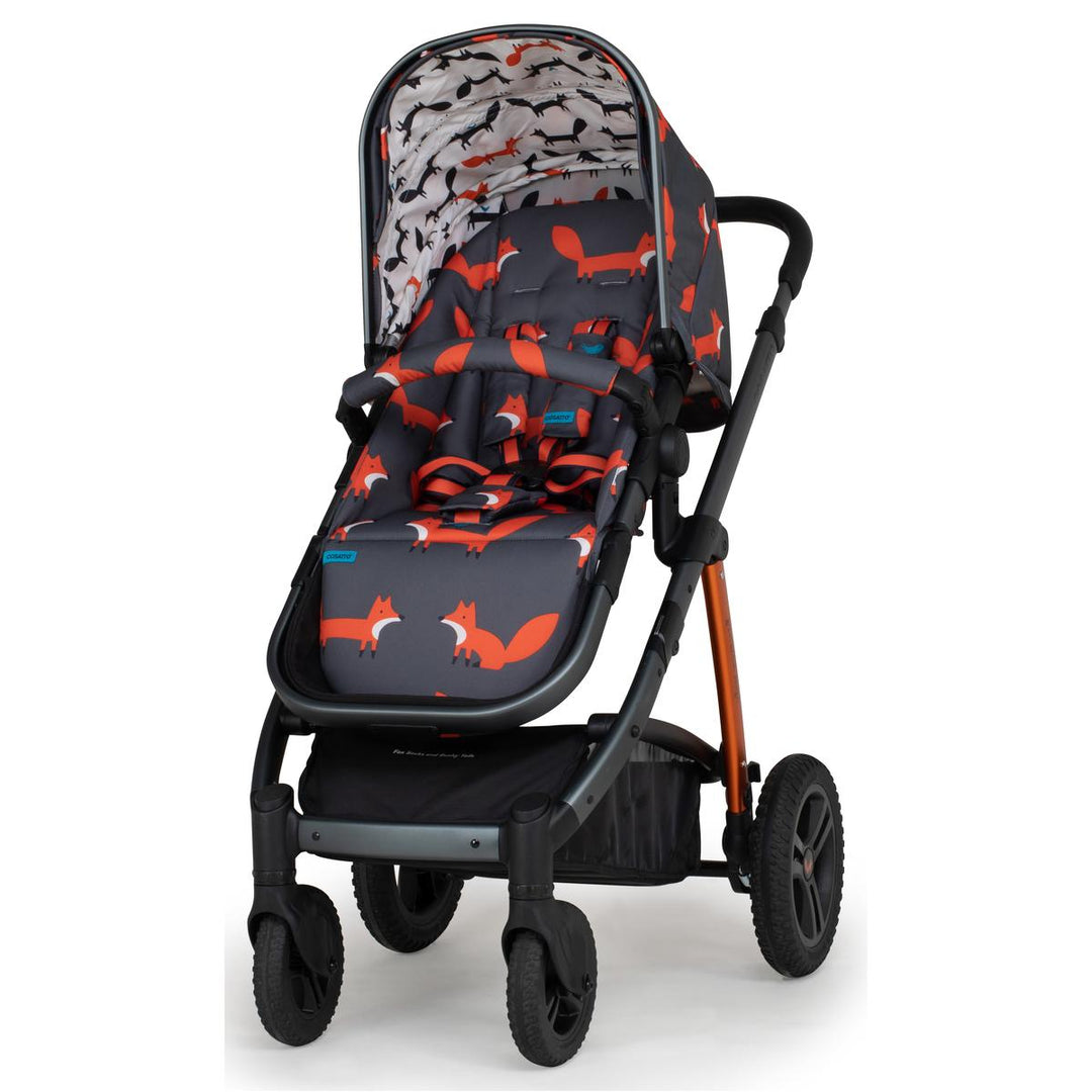 Cosatto Wow 2 Pram and Pushchair, Charcoal Mister Fox