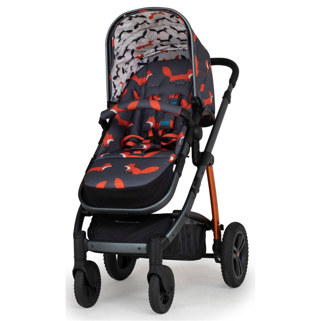 Cosatto Wow 2 Pram and Pushchair, Charcoal Mister Fox