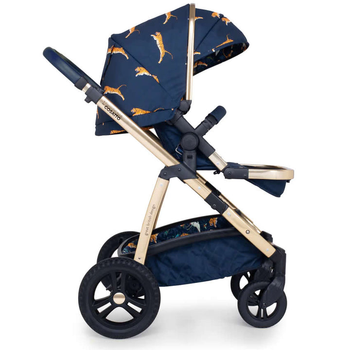 Cosatto Wow 2 Pram & Accessories Bundle - Paloma, On The Prowl Tiger