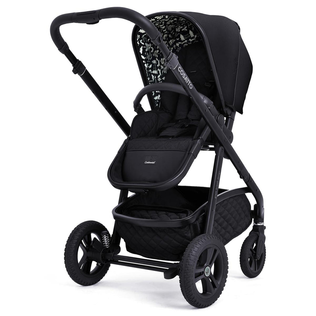 Cosatto Wow Continental Pram and Pushchair Bundle, Silhouette