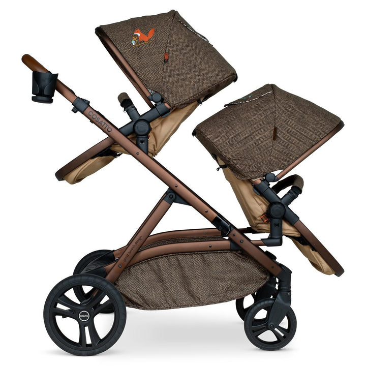 Cosatto Wow XL Twin Travel System Bundle, Foxford Hall