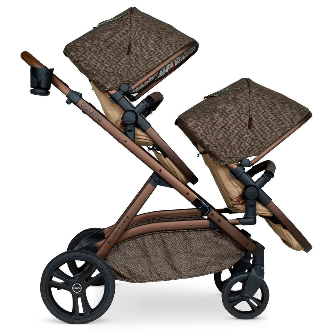 Cosatto Wow XL Twin Travel System Bundle, Foxford Hall