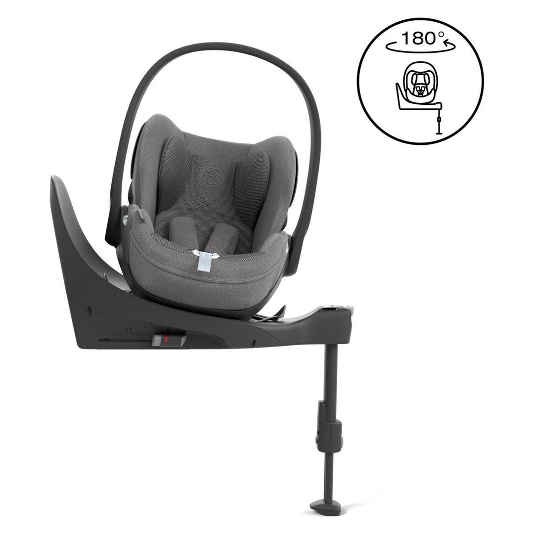 Cybex Priam + Carrycot + Cloud T Isofix Travel System, Mirage Grey