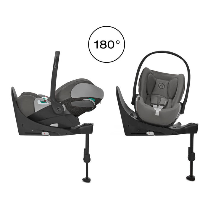 Uppababy CRUZ V2 Pushchair + Carrycot + Cloud Z2 + Base Travel System, Greyson