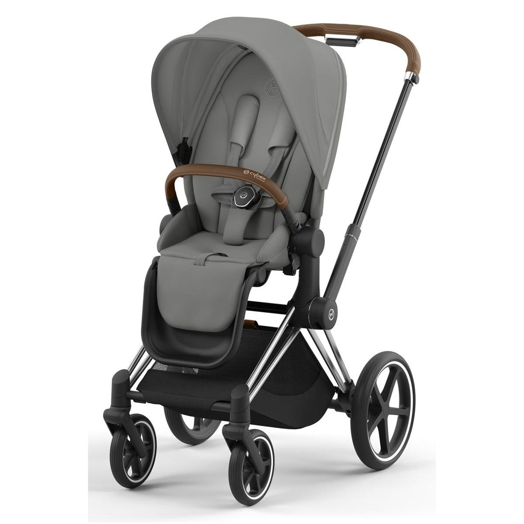 Cybex Priam + Carrycot + Cloud T Isofix Travel System, Mirage Grey