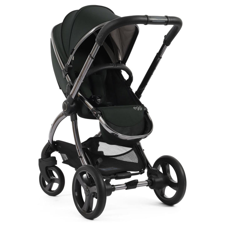 egg 3 Luxury Cloud T i-Size Travel System Bundle, Black Olive