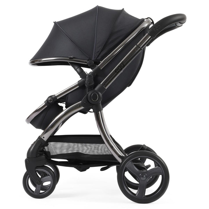 egg 3 Luxury Shell i-Size Travel System Bundle, Carbonite