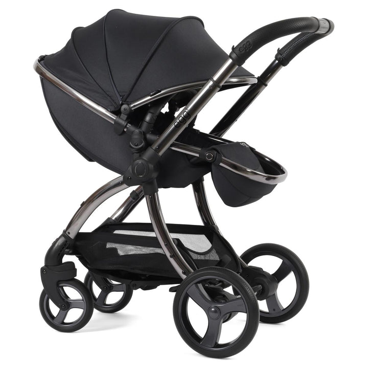 egg 3 Luxury Cabriofix i-Size Travel System Bundle, Carbonite