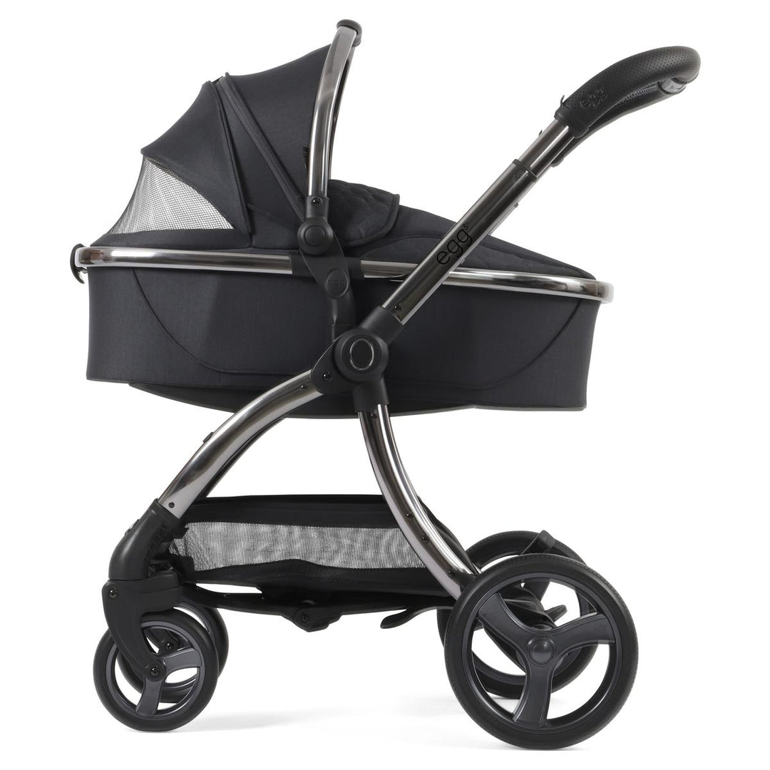 egg 3 Luxury Cabriofix i-Size Travel System Bundle, Carbonite