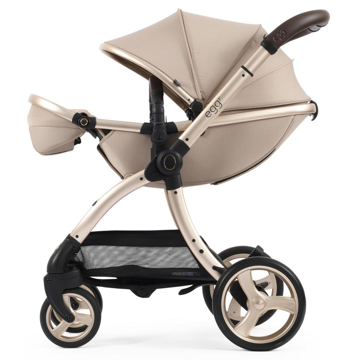 egg 3 Luxury Cabriofix i-Size Travel System Bundle, Feather