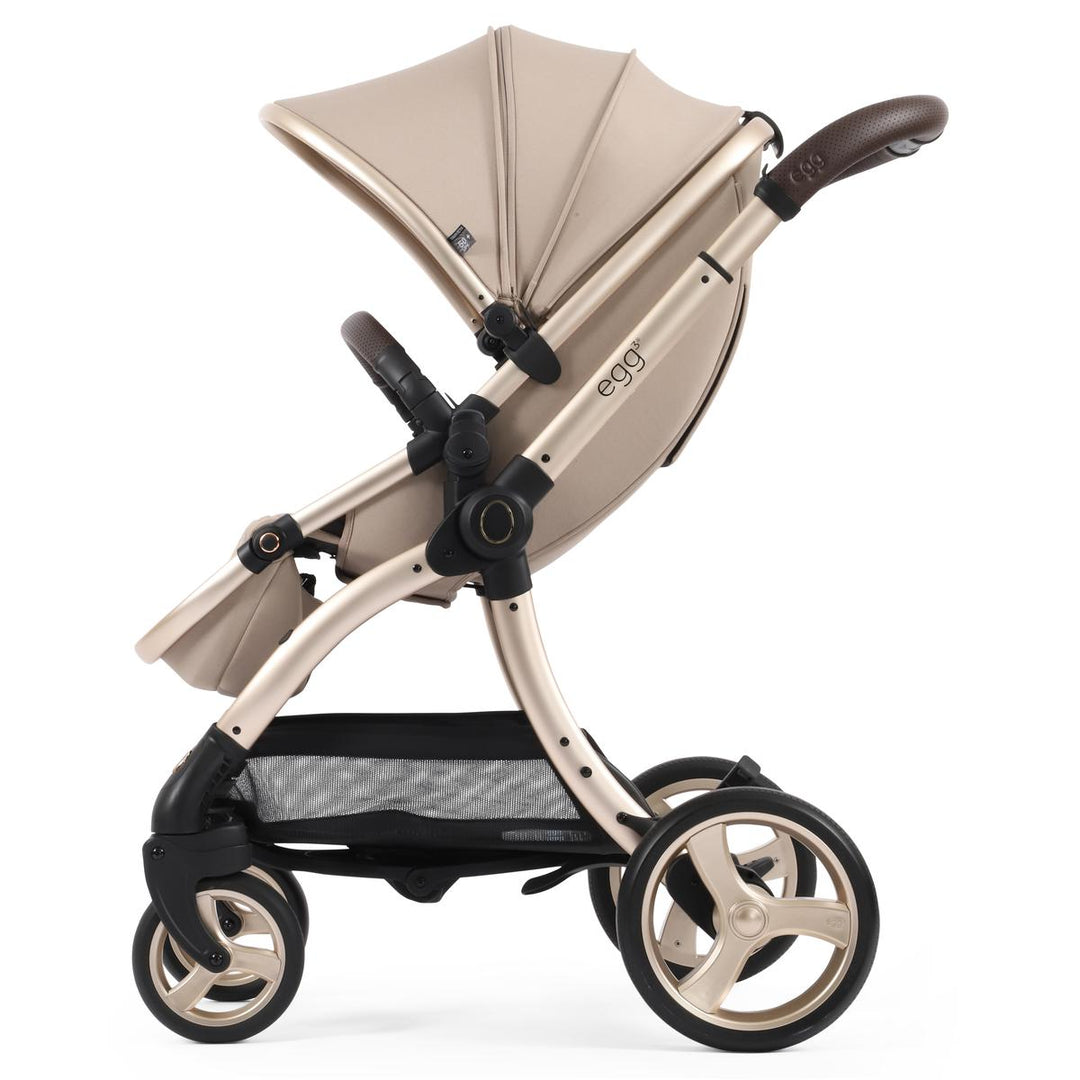 egg 3 Luxury Cabriofix i-Size Travel System Bundle, Feather