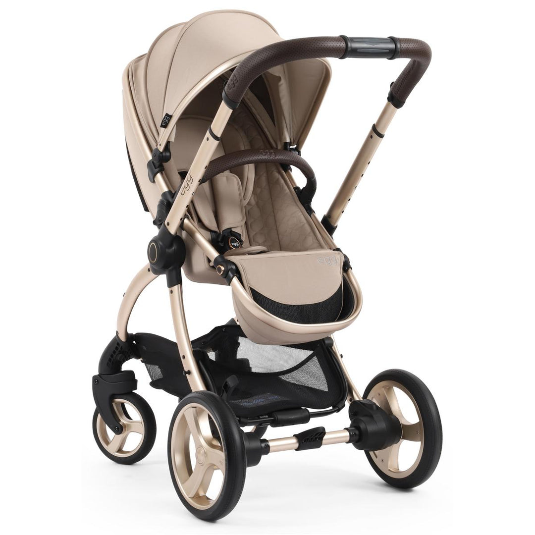 egg 3 Luxury Cabriofix i-Size Travel System Bundle, Feather