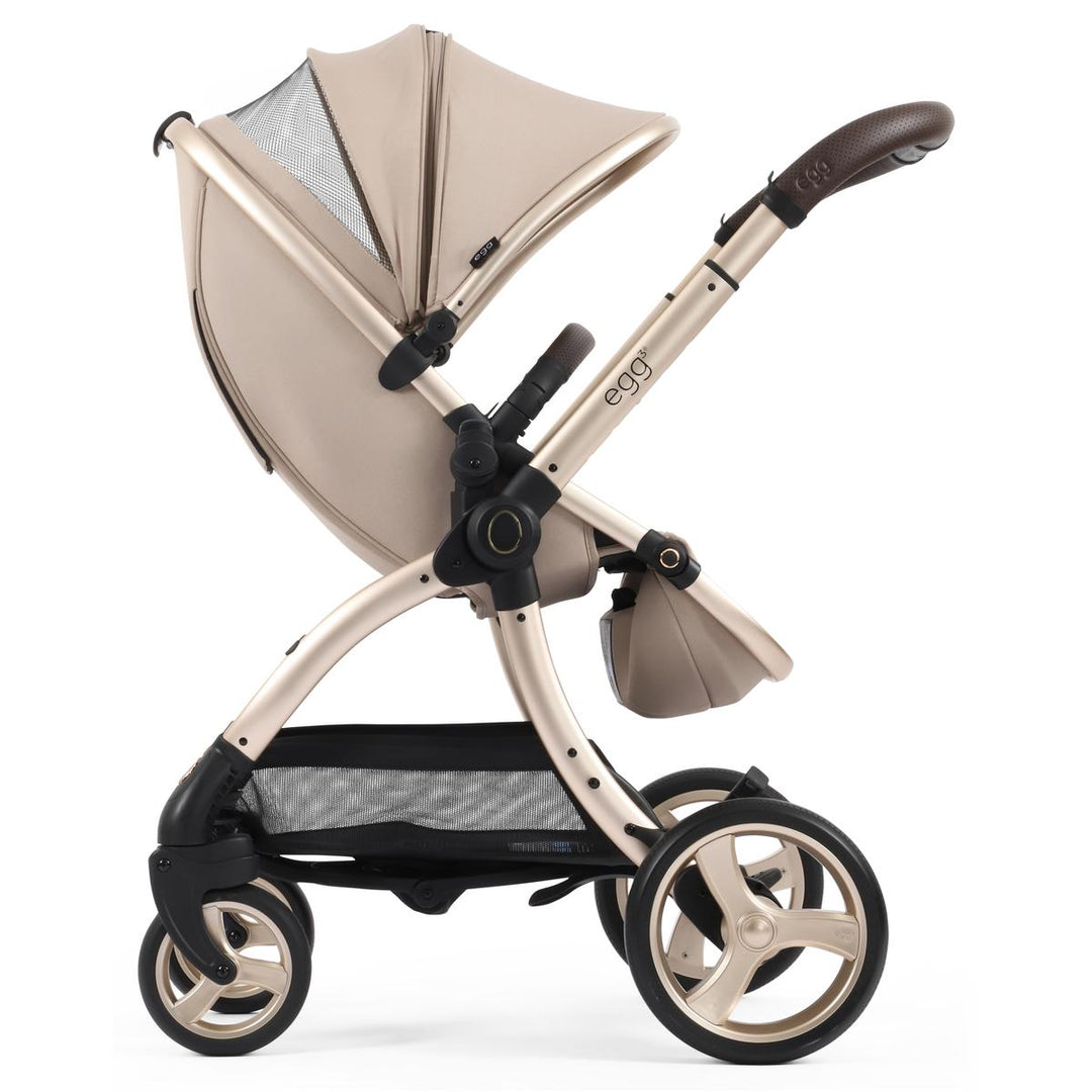 egg 3 Luxury Cabriofix i-Size Travel System Bundle, Feather