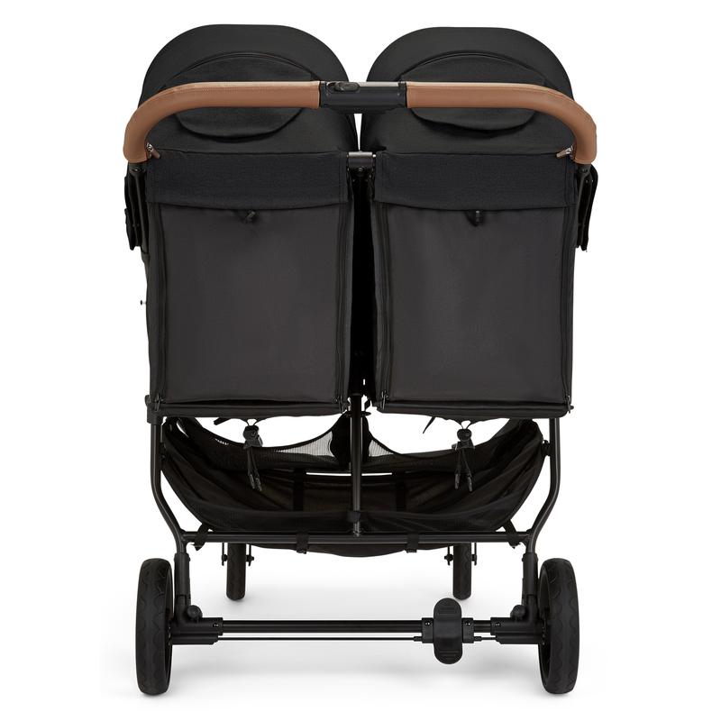 Ickle Bubba Venus Prime Double Stroller, Black