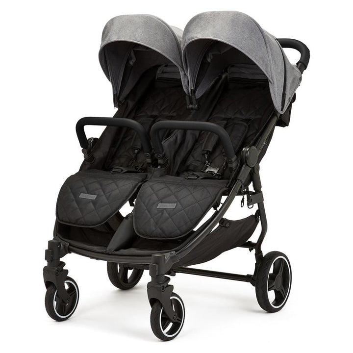 Ickle Bubba Venus Double Stroller, Grey