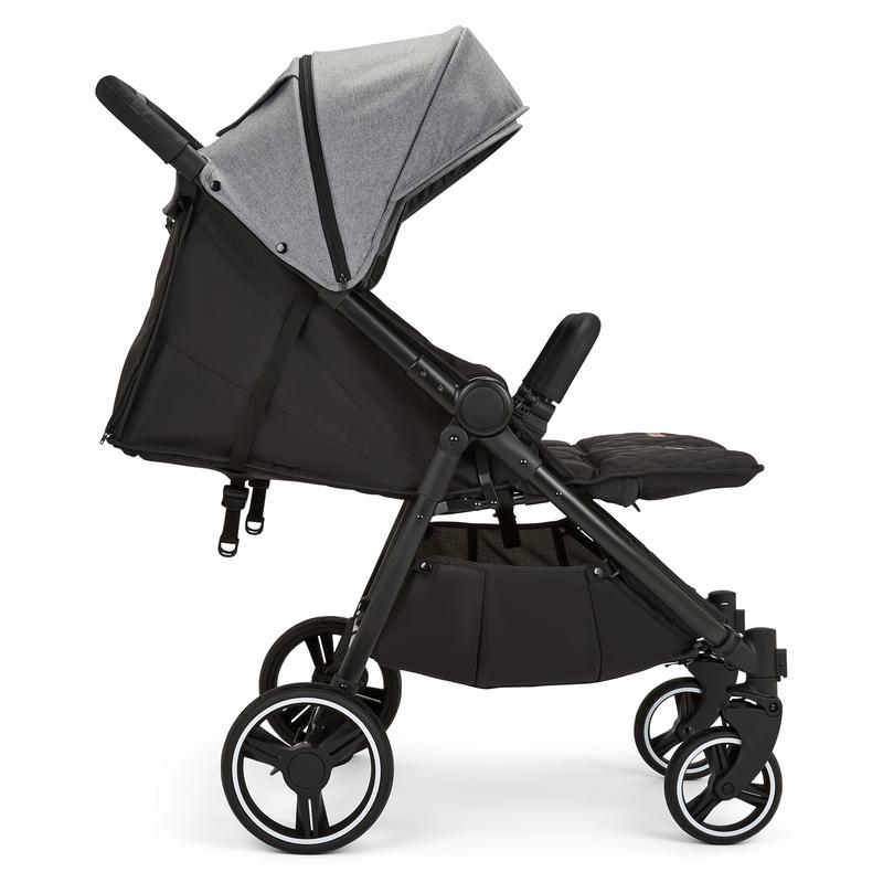 Ickle Bubba Venus Double Stroller, Grey