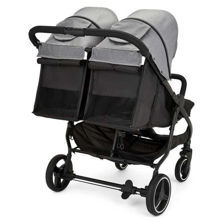 Ickle Bubba Venus Double Stroller, Grey