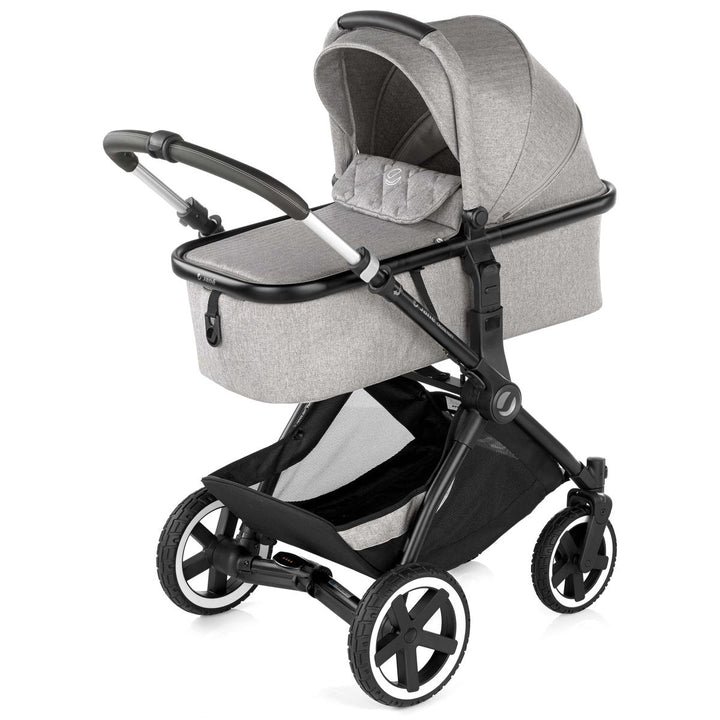 Jane Crosslight + Micro Pro + Koos iSize R1 - 10 Piece Travel System Bundle, Dim Grey