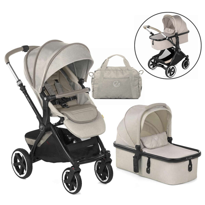 Jane Crosslight + Micro Pro Pram, Sand