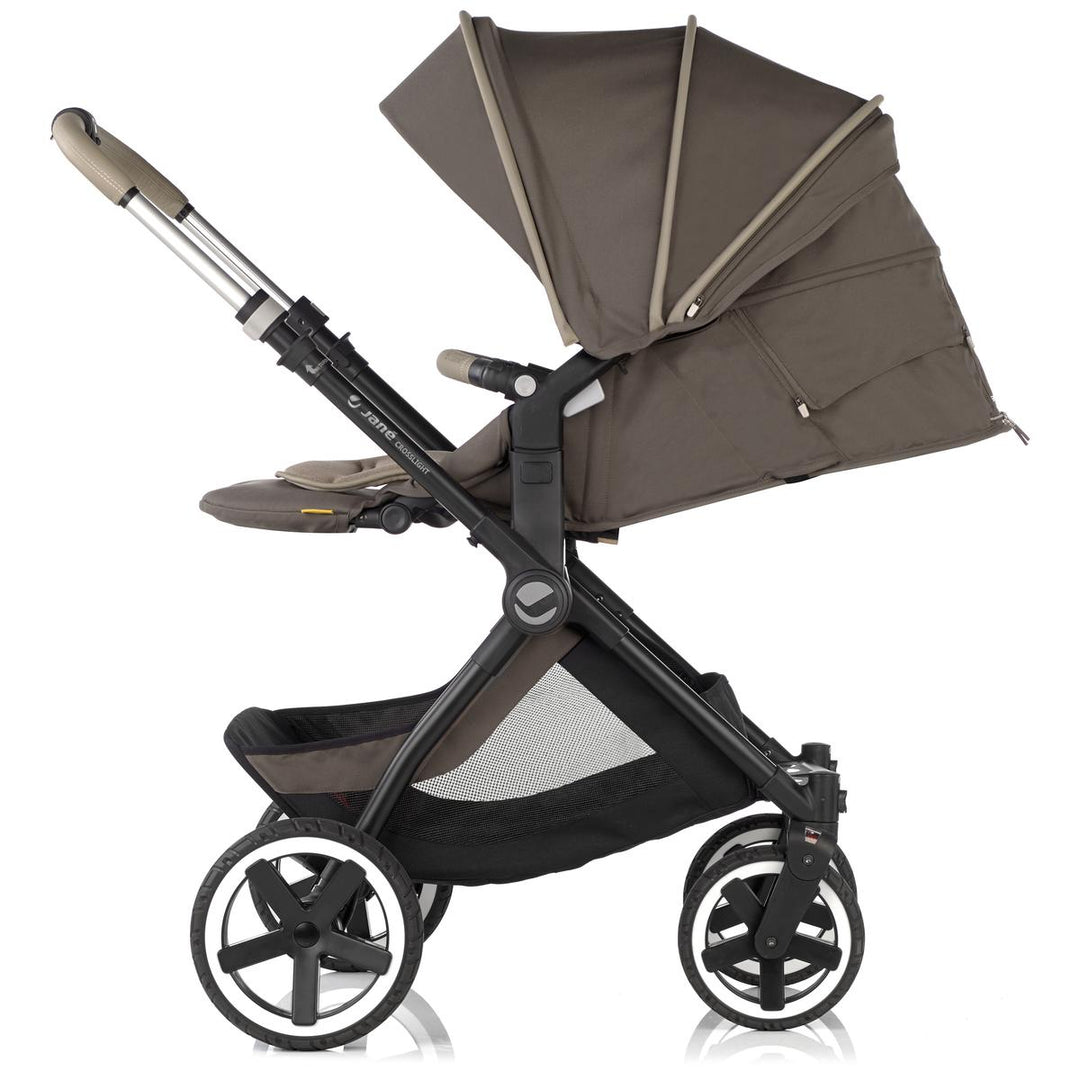 Jane Crosslight + Micro Pro + Koos iSize R1 Travel System, Oat Milk