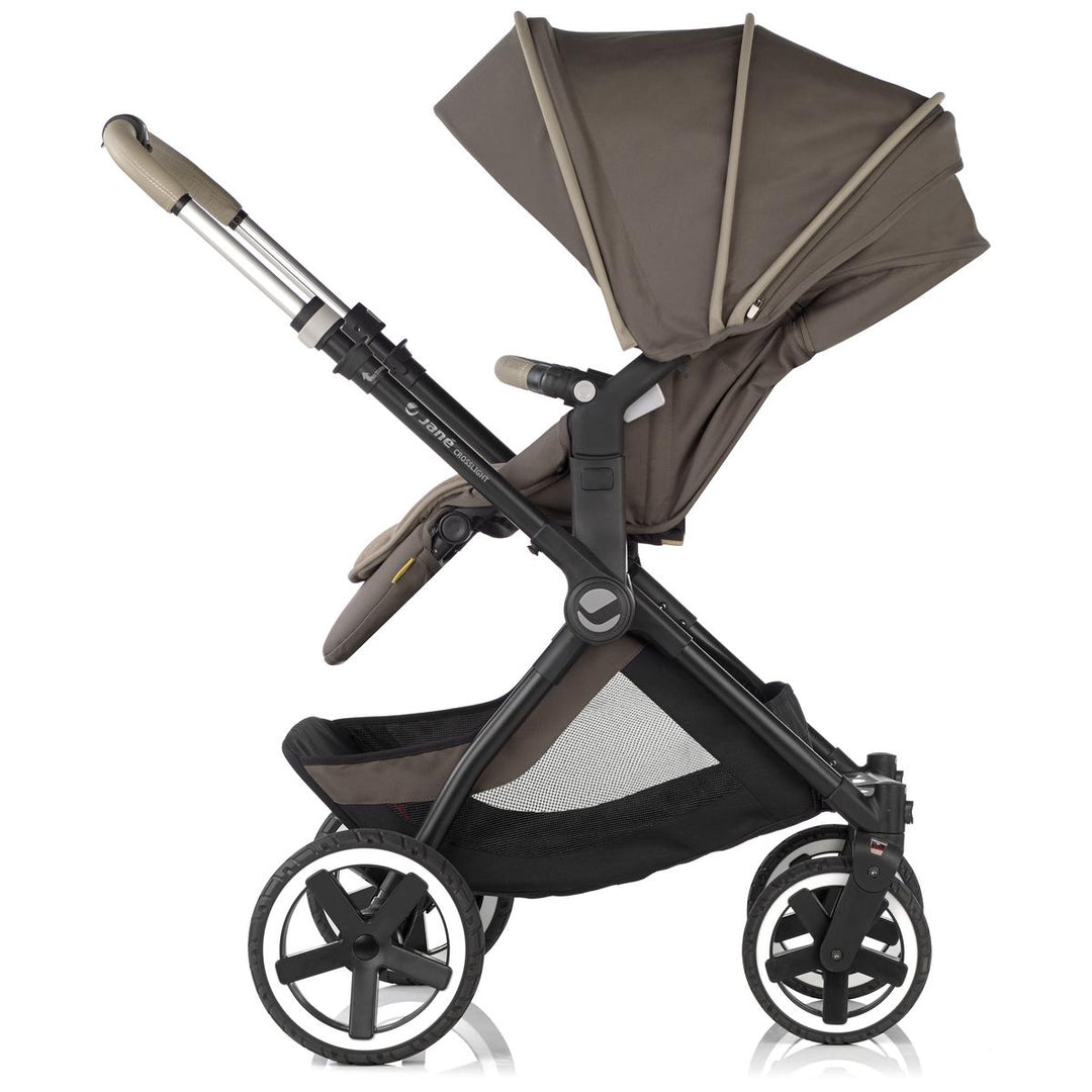 Jane Crosslight + Micro Pro Pram, Oat Milk