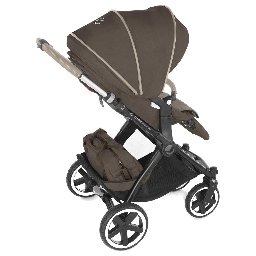 Jane Crosslight + Micro Pro Pram, Oat Milk