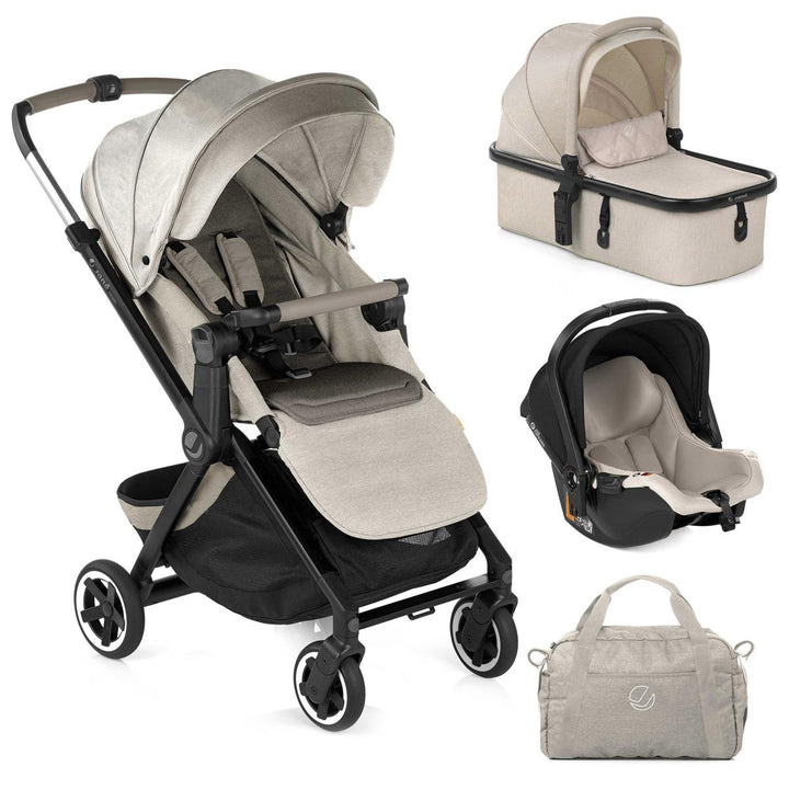 Jane Newel + Micro Pro + Koos iSize R1 Travel System, Sand